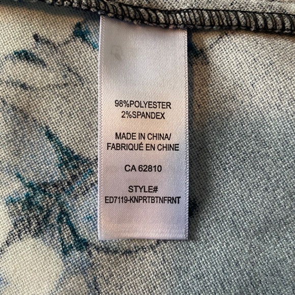 Ricki’s Black & Teal Blazer Sz L - Picture 6 of 6